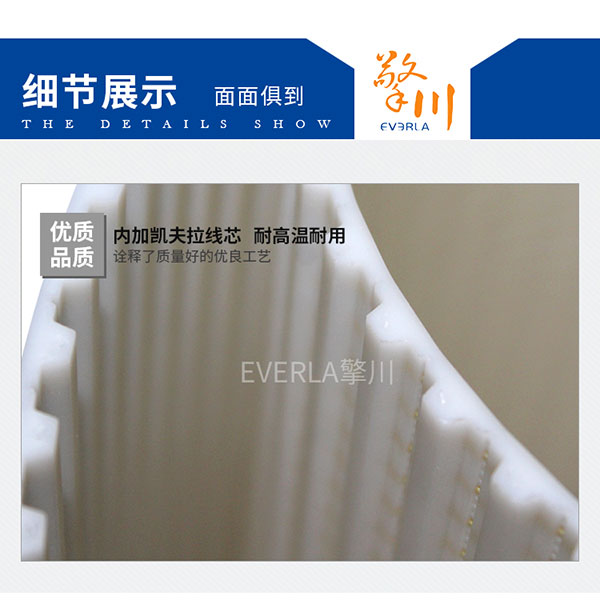 超寬環(huán)形接駁凱芙拉線芯PU<a href='http://www.719300.cn/' target='_blank'><u>同步帶</u></a>
